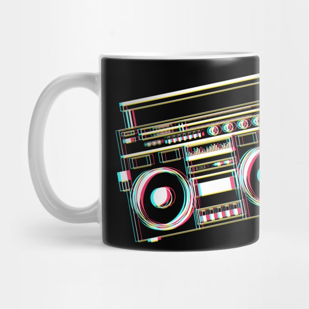 Boombox Ghetto Blaster Glitch by melostore